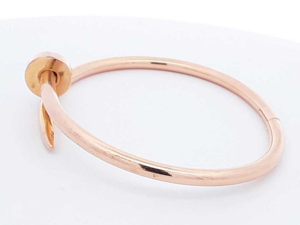 Cartier Juste Un Clou 18k Rose Gold Bracelet 34.5 Grams Size 18 Eb0824pxxzsa