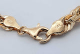 14k Yellow Gold Rope Chain 93.1 Grams 22 Inch Eb1025crxzdu