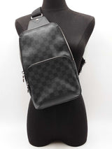 Louis Vuitton Avenue Sling Bag In Damier Graphite Coated Canvas Fw0826ixzdu