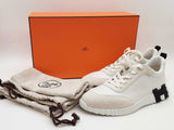 Hermes Bouncing White Sneakers Size Eu 41 Sd09ozxde