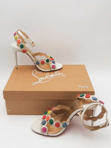 Christian Louboutin Smartissima White Leather Stiletto Heels Size 36 Eb0726orxsa