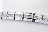 2.64ctw Diamond Bracelet In 18k White Gold 55.6 Grams 8 Inch Eb0225ocxzsa