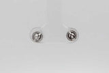 1.0cttw Lab Grown Diamond Stud Screwback Earrings 10k White Gold1.2g Eb1026oprsa