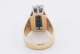 0.26cttw Diamond Ring In 18k Yellow Gold 11.6 Grams Size 6 Eb0326crxsa