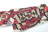 Louis Vuitton Street Monogram Silk Bandeau Scarf Eb1026oxzsa
