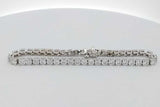 8.8cttw Diamond Tennis Bracelet 14k White Gold 15.1 Grams 7.5 Inch Eb1026wxxzsa