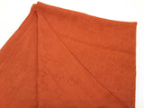 Gucci Gg Monogram Orange Wool Silk Mix Shawl Scarf Do0926wrde