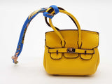 Yellow Mini Bag Charm Do0826ide
