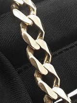 14k Yellow Gold Curb Link Bracelet / Anklet  34 Grams  10 Inch  Fw0326llixdu
