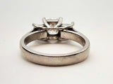 Approx 1.4 Ctw Diamonds 0.90 Platinum 7.6g Ring Size 6.75 Do1224oxzde