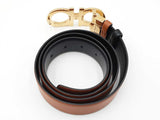 Salvatore Ferragamo Reversible Leather Belt & Double Gancini Buckle Fw1225ezdu