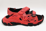 Balenciaga Red Track Sandals Size 8 Eb0526lxzde