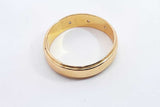 Diamond Ring In 18k Yellow Gold 4.1 Grams Size 7.5 Eb0824lixsa