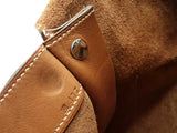 Hermes X Yohji Yamamoto 38 Fauve Brown Barenia Messenger Bag Do0725oxzxde