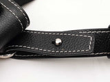 Christian Dior X Kaws Black Grained Calfskin Saddle Bag Fw0525rzxdu