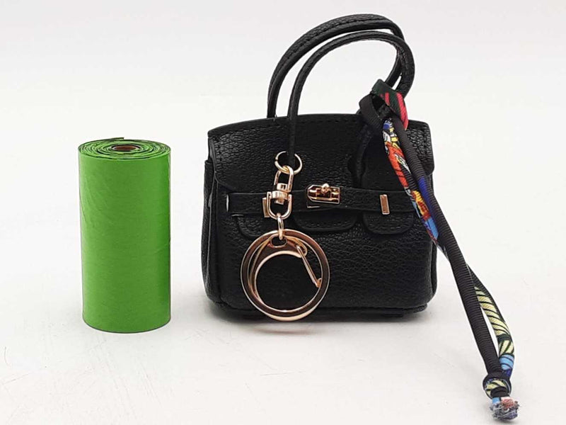Mini Doggie Bag Charm Black Aa0925csa
