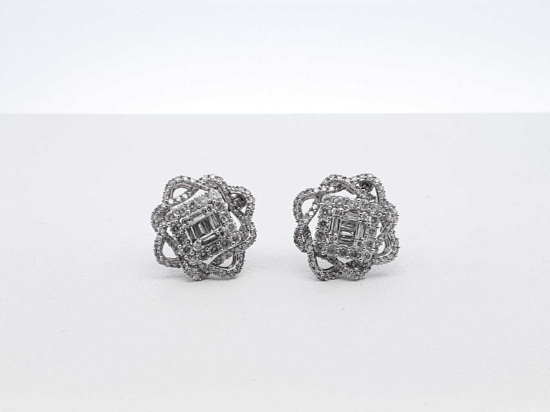 0.50 Cttw Diamond & 18k Gold Convertible Earrings & Jackets 2.7 Gram Fw0925orxdu