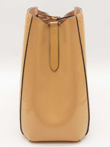 Louis Vuitton Beige Monogram Vernis Montaigne Satchel Top Handle Bag Eb1025crxde