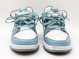Nike Dunk Low Denim Turquoise Sneakers Size 9 Sd0826pzdu