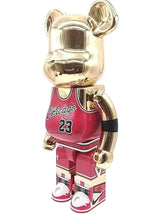Medicom Toy Bearbrick Michael Jordan 1985 Rookie Jersey 1000% Gold Jg1225lsssmia