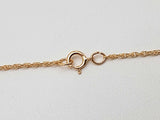 Emerald 14k Yellow Gold 2.4g Pendant Chain 18 In Do0425lwxde
