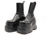 Versace Medusa Anthem Platform Boots Size 38 Sd0925lrzde