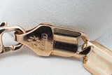 14k Yellow Gold Tecnigold Flat Mariner Link Bracelet 14.7g 7.75 Inch Eb0826sxzsa