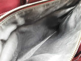 Gucci 323660 Burgandy Red Alligator Leather Bamboo Shopper Tote Do0225wpxzde
