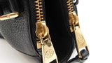 Tory Burch Robinson Black Pebbled Leather Mini Square Tote Sd0526wzdu