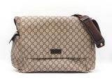 Gucci Large Diaper Changing Bag In Gg Supreme Coated Canvas Fw0126wzxdu