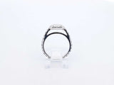 2.01 Cttw Diamond & 14k White Gold Halo Ring 2.8 Grams Size 5 Fw0124lrxzdu