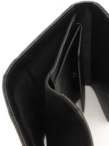Chanel Quilted Black Caviar Leather Flap Wallet Eb0426wxzsa