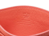Mcm Ottomar Card Case In Hot Coral Monogram Leather Fw0926rxdu