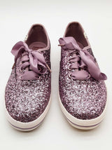 Kate Spade X Keds New York Champion Glitter Purple Shoes Size 5.5m W Do0625lrde