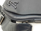 Louis Vuitton Blue Leather Aerogram Takeoff Messenger Bag Eb0326lxxzde