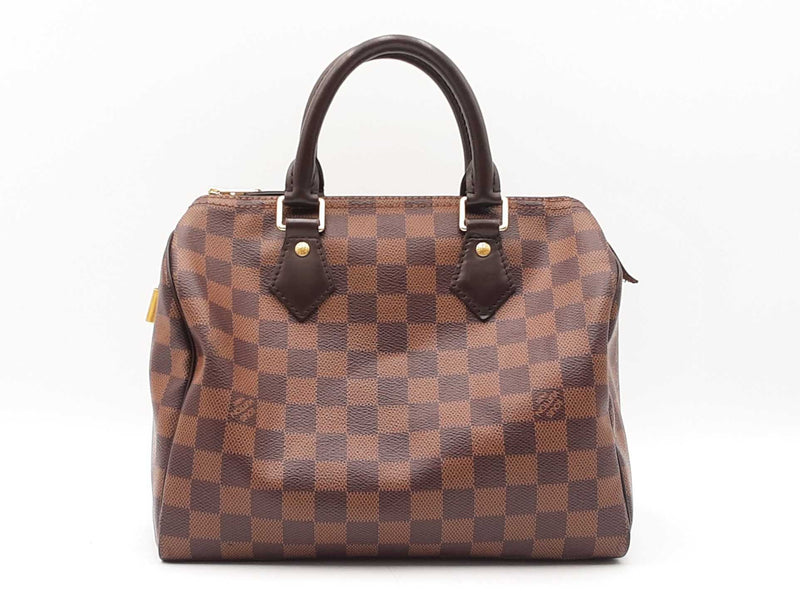 Louis Vuitton Speedy 25 In Damier Ebene Coated Canvas Fw0925rxzdu