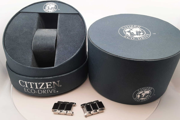 Citizen Eco Drive 36mm Quartz Two Tone Stainless Steel Watch Aa1024crsa
