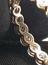 2.05 Cttw Lab-grown Diamond & 14k Gold Eternity Ring 1.7g Size 6.5 Fw0326przdu