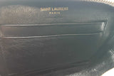 Yves Saint Laurent Metallic Silver Leather Camera Crossbody Bag Eb0826psxde