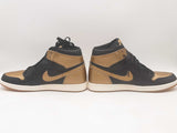 Nike Air Jordan 1 Retro High Og Black Gold Size 14 Men's Us Sneakers Sd0525lezsa