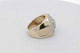 1.69cttw Diamond Ring In 10k Yellow Gold 10.7 Grams Size 10 Eb1026llxzsa