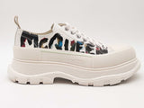 Alexander Mcqueen Nappa Joey Multi-color Size 41 Shoes Aa0326lrzsa