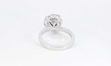 14k White Gold Lab Grown Diamond Ring Size 6.5, 5.1 Grams Ebcrxzdu 144030000861