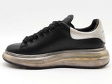 Alexander Mcqueen Oversize Sneaker Iridescent Holographic Black Size 9.5 Aa0626crsa