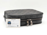 Louis Vuitton Trousseau Toilette Toiletry Bag Gm In Monogram Eclipse Coated Canvas Fw0726rxzdu