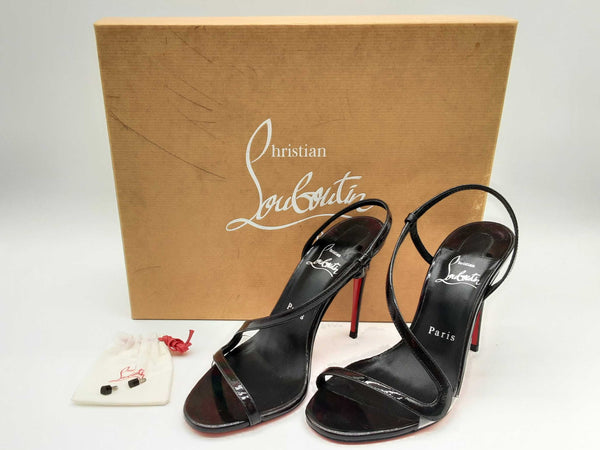 Christian Louboutin Rosalie 100 Black Heels Size Eu 36 Do0125wxzde