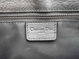 Christian Dior Black Leather Jeans Pocket Shoulder Tote Bag Do0525oxzde