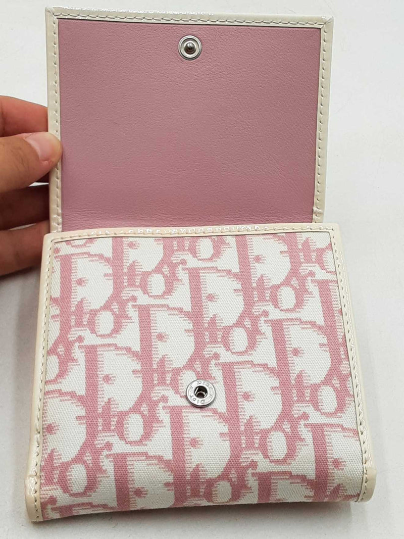 Christian Dior Diorissimo 2004 Compact Canvas Wallet Eb1125rxdu