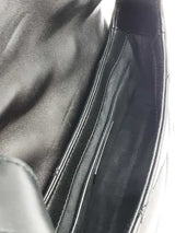 Yves Saint Laurent Le 57 Diamond Quilted Black Leather Shoulder Bag Eb1026erxde