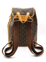 Louis Vuitton Bosphore Backpack In Monogram Coated Canvas & Vachetta Leather Fw0126izxdu